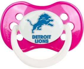 Detroit Lions Sucette Anatomique Rose foncé classique