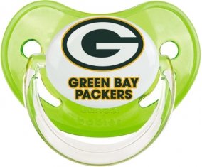 Green Bay Packers Sucette Physiologique Vert classique