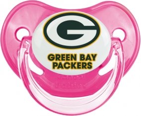 Green Bay Packers Sucette Physiologique Rose classique