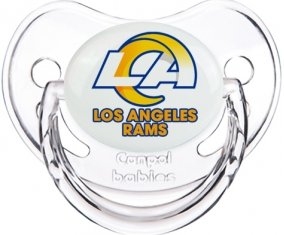 Los Angeles Rams Sucette Physiologique Transparent classique