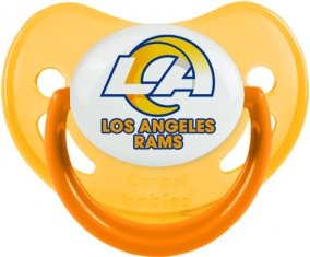 Los Angeles Rams Sucette Physiologique Jaune phosphorescente