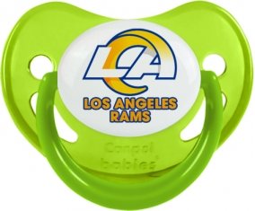 Los Angeles Rams Sucette Physiologique Vert phosphorescente