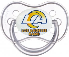 Los Angeles Rams Sucette Anatomique Transparente classique