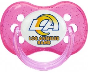 Los Angeles Rams Tétine Cerise Rose à paillette
