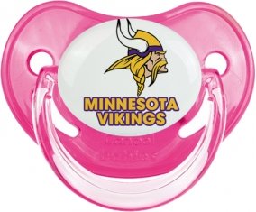 Minnesota Vikings Tétine Physiologique Rose classique