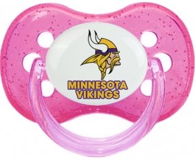 Minnesota Vikings Sucete Cerise Rose à paillette