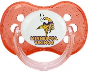 Minnesota Vikings Sucete Cerise Rouge à paillette