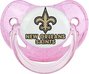 New Orleans Saints Sucete Physiologique Rose à paillette