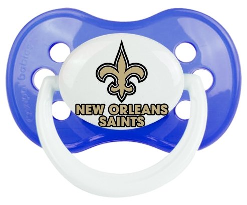 New Orleans Saints Sucette Anatomique Bleu classique