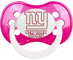 New York Giants Tétine Anatomique Rose foncé classique