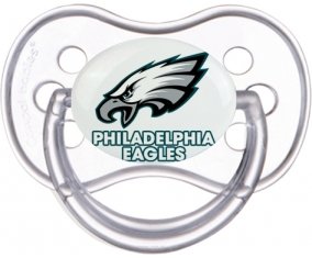 Philadelphia Eagles Sucette Anatomique Transparente classique