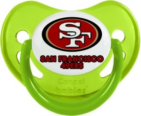 San Francisco 49ers Tétine Physiologique Vert phosphorescente