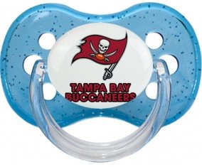 Tampa Bay Buccaneers Sucette Cerise Bleu à paillette