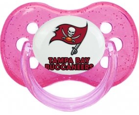 Tampa Bay Buccaneers Sucette Cerise Rose à paillette