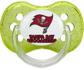 Tampa Bay Buccaneers Sucette Cerise Vert à paillette