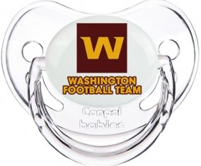 Washington Football Team Sucette Physiologique Transparent classique