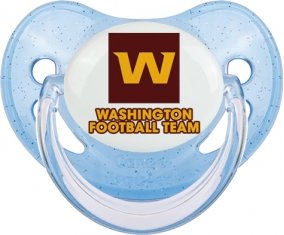 Washington Football Team Sucette Physiologique Bleue à paillette