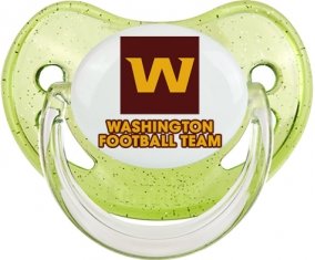 Washington Football Team Sucette Physiologique Vert à paillette