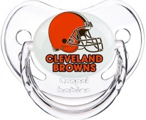 Cleveland Browns Sucette Physiologique Transparent classique