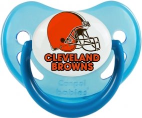 Cleveland Browns Sucette Physiologique Bleue phosphorescente