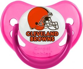Cleveland Browns Sucette Physiologique Rose phosphorescente
