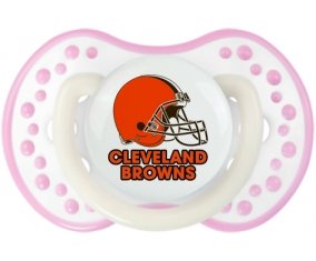 Cleveland Browns Sucette LOVI Dynamic Blanc-rose phosphorescente