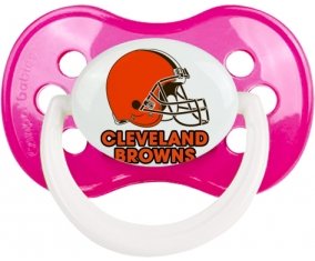 Cleveland Browns Sucette Anatomique Rose foncé classique