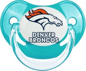 Denver Broncos Tétine Physiologique Bleue classique