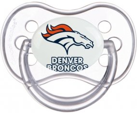 Denver Broncos Sucete Anatomique Transparente classique
