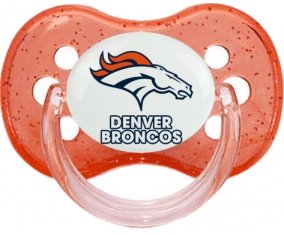 Denver Broncos Sucete Cerise Rouge à paillette