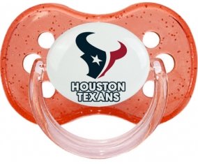Houston Texans Sucette Cerise Rouge à paillette