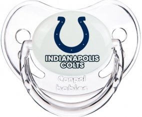 Indianapolis Colts Sucette Physiologique Transparent classique