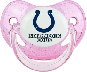 Indianapolis Colts Sucette Physiologique Rose à paillette