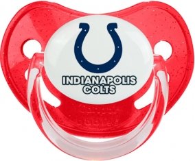 Indianapolis Colts Sucette Physiologique Rouge à paillette