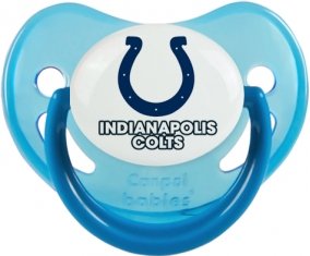 Indianapolis Colts Sucette Physiologique Bleue phosphorescente