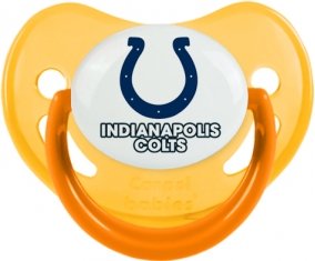 Indianapolis Colts Sucette Physiologique Jaune phosphorescente