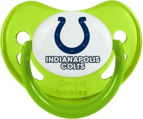 Indianapolis Colts Sucette Physiologique Vert phosphorescente