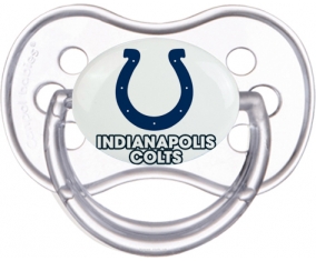 Indianapolis Colts Tétine Anatomique Transparente classique