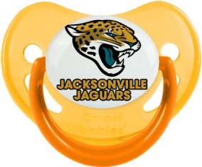 Jacksonville Jaguars Sucette Physiologique Jaune phosphorescente