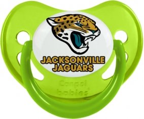 Jacksonville Jaguars Sucette Physiologique Vert phosphorescente