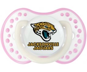 Jacksonville Jaguars Sucette LOVI Dynamic Blanc-rose phosphorescente