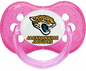 Jacksonville Jaguars Tétine Cerise Rose à paillette