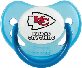 Kansas City Chiefs Tétine Physiologique Bleue phosphorescente