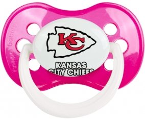 Kansas City Chiefs Sucete Anatomique Rose foncé classique