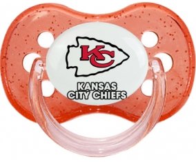 Kansas City Chiefs Sucete Cerise Rouge à paillette
