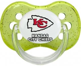 Kansas City Chiefs Sucete Cerise Vert à paillette