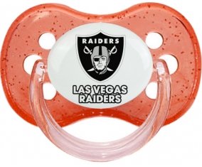 Las Vegas Raiders Sucette Cerise Rouge à paillette