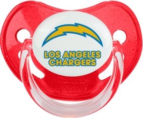Los Angeles Chargers Sucette Physiologique Rouge à paillette