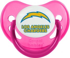 Los Angeles Chargers Sucette Physiologique Rose phosphorescente