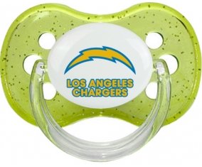 Los Angeles Chargers Sucette Cerise Vert à paillette